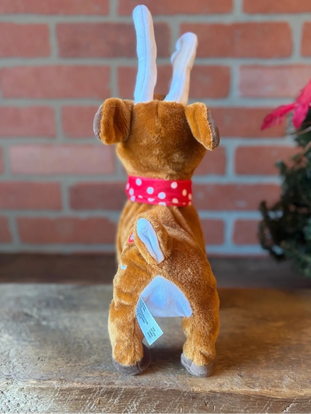 Target Animated Musical Reindeer Plush Light Up Christmas Deer 12”
